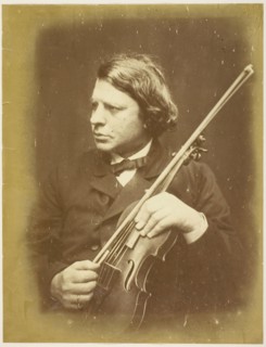 Mr. Joseph Joachim, 1868, Julia Margaret Cameron, English, 1815–1879, England, Albumen print, 31.4