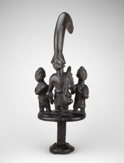 Esu Dance Staff (Ogo Elegbara), Mid–/late 19th century, Attributed to an unidentified Ketu master