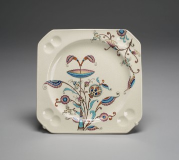 Plate, c. 1886, Designed by Christopher Dresser (English, born Scotland, 1834-1904), Made by Old