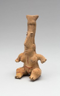Seated Female Figure, c. A.D. 200, Jalisco, Ameca style, Ameca Valley, Jalisco, Mexico, Jalisco