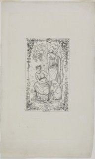 Invicta, 1842, Richard Dadd, English, 1817-1886, England, Etching on ivory wove paper, 130 × 178 mm