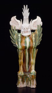 Ogre-Headed Guardian Beast (Zhenmushou), Tang dynasty (618–907 A.D.), first half of 8th century,