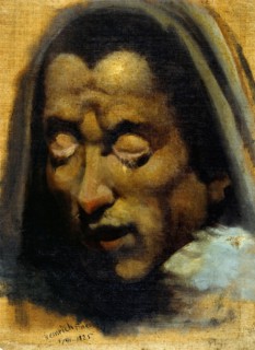 Head of a Damned Soul from Dante’s Inferno, (verso), 1770/78, Henry Fuseli, Swiss, active in