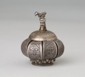 Pomander, 19th century, Spanish, Spain, Silver, 5.1 x 4 cm (2 x 1 9/16 in.)