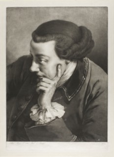 Portrait of a Young Man, Looking to the Left (Self-Portrait), from Life-Sized Heads, 1760, Thomas