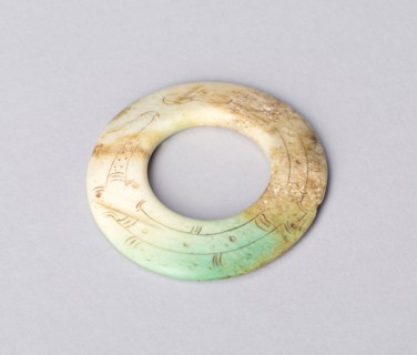 Ring with Dragon, Eastern Zhou dynasty, Warring States period (480–221 B.C.), China, Bone with