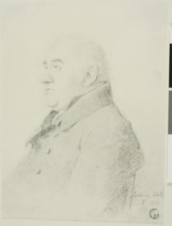 Portrait of a Gentleman, 1816, George Dance, II, English, 1741-1825, England, Graphite, with traces