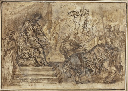 Caligula Appointing His Horse Incitatus to the Consulship, n.d., Style of Pietro da Cortona,