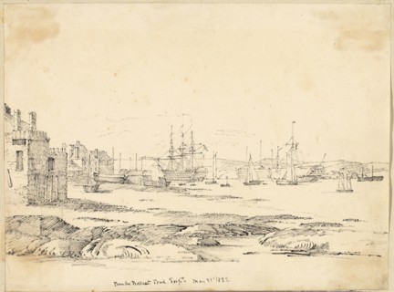 From the Ballast Pond, 1822, Unknown Artist, English, 19th century, England, Lithograph in black on
