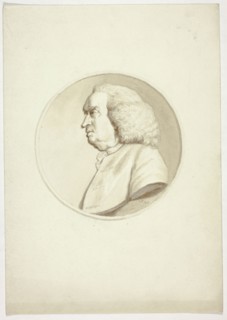 Dr. Johnson, n.d., Unknown Artist, British, 19th century, United Kingdom, Brush and brown wash,