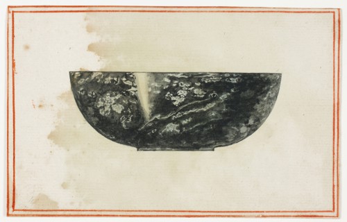 Black Marble Bowl, n.d., Giuseppe Grisoni, Italian, born Flanders, 1699-1769, Flanders, Black