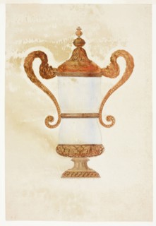 Double Handled Urn, n.d., Giuseppe Grisoni, Italian, born Flanders, 1699-1769, Flanders, Gouache,