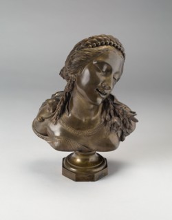Sauterelle (Grasshopper), 1857, Jan Jozeph Jaquet, Belgian, 1822—1898, Belgium, Bronze, thin brown