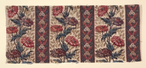 Fragment, 1775/1800, England, Cotton, plain weave, probably roller printed, 30.1 × 70.8 cm (11 7/8