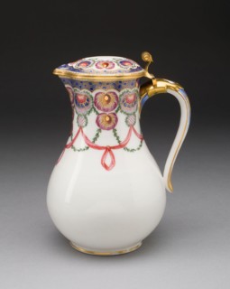 Jug (Pot à l’eau tourné), 1763, Sèvres Porcelain Manufactory, French, founded 1740, Painted by