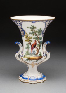 Vase, c. 1760, Sèvres Porcelain Manufactory, French, founded 1740, Designed by Jean-Claude