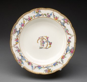 Soup Plate, 1771, Sèvres Porcelain Manufactory, French, founded 1740, Painted by Nicolas Bulidon
