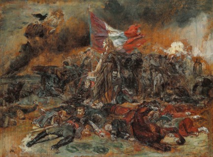 The Defense of Paris, 1870/71, Jean Louis Ernest Meissonier, French, 1815-1891, France, Oil on