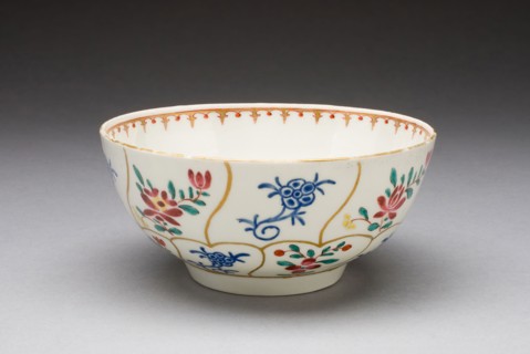 Slop Bowl, c. 1770, Worcester Porcelain Factory, Worcester, England, founded 1751, Worcester,