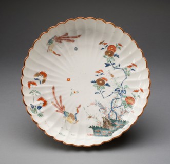 Dish, 1750/60, Chelsea Porcelain Manufactory, London, England, c. 1745-1784, Chelsea, Soft-paste
