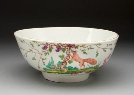 Punch Bowl, c. 1770, Worcester Porcelain Factory, Worcester, England, founded 1751, Worcester,