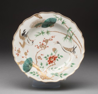 Plate, c. 1770, Worcester Porcelain Factory, Worcester, England, founded 1751, Worcester,