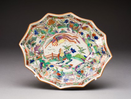 Dish, c. 1775, Worcester Porcelain Factory, Worcester, England, founded 1751, Worcester, Soft-paste