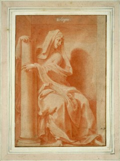 Fortitude (Study for the Cabinet du roi [King’s Study]), 1541/45, Francesco Primaticcio, Italian,