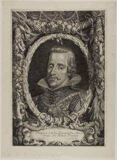 Philip IV, King of Spain, plate 12 from Duces Burgundiae (Dukes of Burgundy), 1644, Jacob Louys