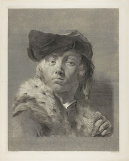 Bust of a Young Man with a Fur-Collared Coat, c. 1750, Giovanni Marco Pitteri (Italian, 1702-1786),