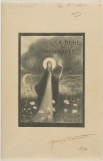 The Inexorable Woman, 1894, Maurice Dumont, French, 1869-1899, France, Suite of seven lithographs