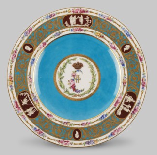 Plate, 1778, Sèvres Porcelain Manufactory, French, founded 1740, Painted by Edmé-François Bouilliat