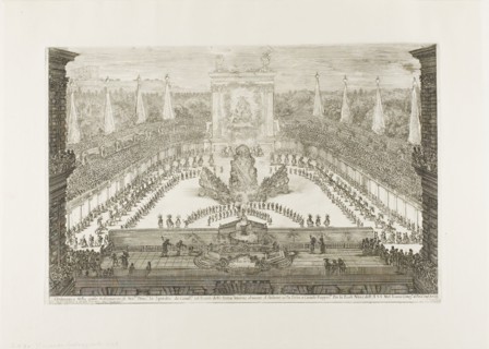 The Opening Assembly of the Equestrian Ballet, 1661, Stefano della Bella, Italian, 1610-1664,