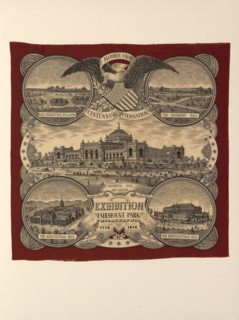 Handkerchief, c. 1876, Manufactured by A. & C. Cramer (German, active about 1876), Germany,