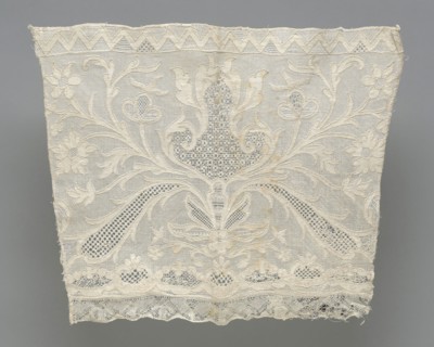 Pair of Cuffs, 19th century, Europe, Europe, Linen, two layers of plain weave, cut and drawn work
