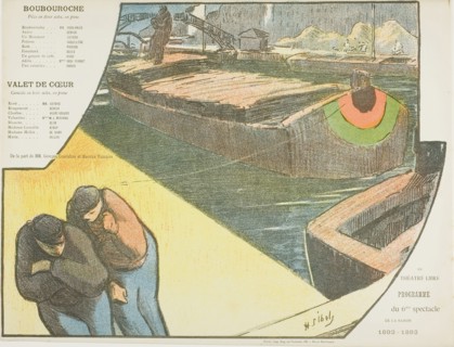 Sixth Performance: Boubourouche, Valet de Coeur, for Le Théatre Libre, 1892–93, Henri-Gabriel Ibels