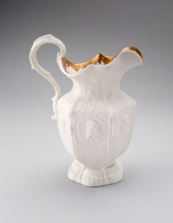 Poet’s Pitcher, 1875/86, Union Porcelain Works, American, 1863–c. 1922, Designed by Karl L. H.