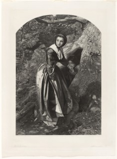The Proscribed Royalist, 1858, William Henry Simmons (English, 1811-1882), after Sir John Everett