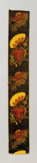 Ribbon, 19th century, France, Provence-Alpes-Côte-d’Azur Région, France, Silk, plain weave with
