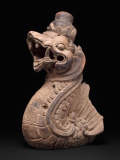 Dragon-Shaped Architectural Ornament, 13th/14th century, Indonesia, Eastern Java, Eastern Java,