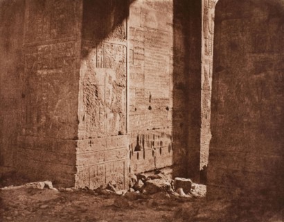 First Pylon, French Inscription Carved on the Eastern Embrasure at Point H, Island of Fila