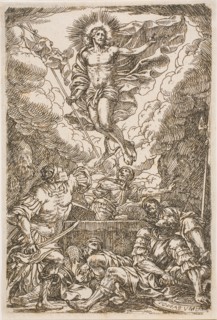 The Resurrection of Christ, n.d., Jonas Umbach the Elder, German, 1624-1693, Germany, Etching in