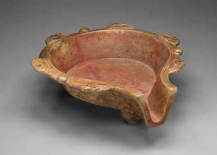 Spouted Dish with King Vulture Heads, 800/400 B.C., Olmec, Southern Veracruz or Tabasco, Mexico,