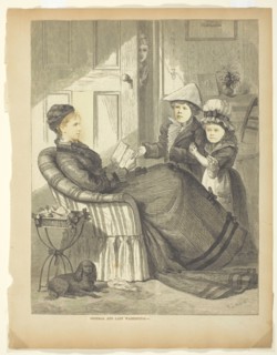 General and Mrs. George Washington, 19th century, American, 19th century, United States,
