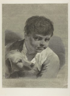 A Boy with a Dog, 1750/59, Marco Alvise Pitteri (Italian, 1702-1786), after Giovanni Battista
