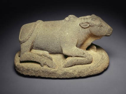 Bull, Possibly God Shiva’s Mount, Nandi, 9th century, Indonesia, Central Java, Central Java,