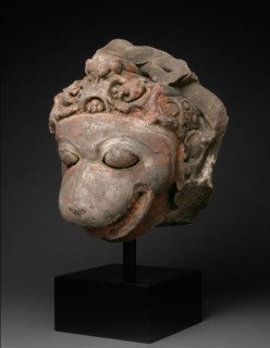 Hanuman, the Monkey God, 9th century, India, Madhya Pradesh, Madhya Pradesh, Red sandstone with