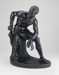 The Freedman, 1862–63, John Quincy Adams Ward, American, 1830–1910, United States, Bronze, 49.9 ×