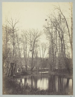Etang et Fermiere (Pool and Farmer’s Wife), c. 1865, Constant Famin, French, active 1863–1874,