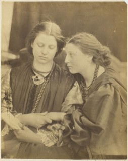 Yes or No, 1865, Julia Margaret Cameron, English, 1815–1879, England, Albumen print, 25.2 × 20 cm